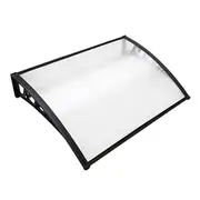 Instahut Window Door Awning 1mx1.2m Transparent Ho