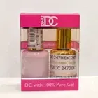 DND DC Duo Soak off Gel & Matching Nail Polish 2470 Gloss Moon