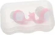 MUELODSIC Noise Blocking Earplugs for Women Waterproof Sleeping Earplugs Silicone for Swimming and Dormitory Sleep