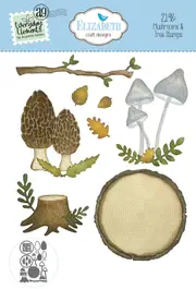 Elizabeth Craft Mushrooms & Tree Stumps Die