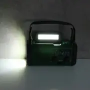 Emergency Radio Solar Hand Crank charging Power Bank Flash Light Weather Radio