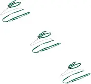 BESPORTBLE 3pcs 1.2m Reptile Harness Lizard Leash Adjustable Harness for Small Animals 0.7cm Wide 80cm Leash Green