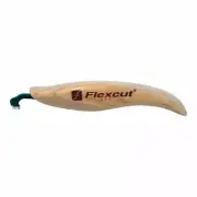 Flexcut Left-Handed Scorp, Gouge for Carving, 5/16 Inch (KNL23)