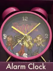 Bratz Alarm Clock - NEW IN BOX - Analog - Battery Operated - Bell Alarm