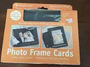 Strathmore Photo Frame Cards 10-Pack Black To Create Your Own Cards New S1