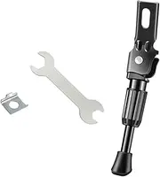 kowaku Bicycle Kick Stand,Kids Bike Kickstand,Bike Leg Stand Bike Holder Mountain Bike Iron Rear Mount Side Kickstand Adjustable