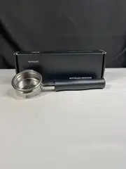 Normcore Black Silver 304 Stainless Steel Naked Bottomless Portafilter