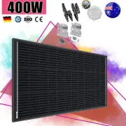 400W 12V Solar Panel Kit Mono Caravan Home Off Gird Battery Charging Power Bank