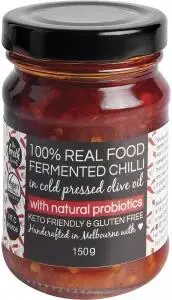 The Broth Sisters Fermented Chilli in 100% Olive Oil 150g