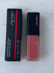 Shiseido LacquerInk LipShine Lip Gloss 312 Electro Peach, new with box