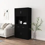 Buffet Sideboard, Storage Cabinet with Ample Storage Space, Highboard Side Cabinet Display Cabinet for Living Room Dining Room Office Hallway