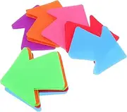 20pcs Arrow Carpet Markers for Classroom Agility Training Safe Adhesive Spot Markers for Interactive Learning Versatile Use Sports Educational Settings