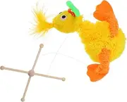 KOMBIUDA Soft Plush Duck Puppet String Duck Toy for Kids Interactive and Adorable Marionette for Puppet Shows Play and Home Decor