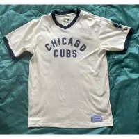 在飛比找Yahoo!奇摩拍賣優惠-二手New Era芝加哥小熊Chicago Cubs復古短T