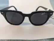 Ophelia Roe Womens Black Polarized Sunglasses 100% UVA/UVB Foster Grant
