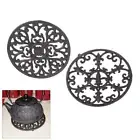 Cast Iron Kitchen Trivet Mat Pan Pot Stand Holder Pads Table Surface Protector
