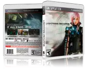 Lightning Returns: Final Fantasy XIII - Replacement PS3 Cover and Case. NO GAME