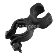 2 pcs Flashlight Mount Holder Clip LED Bicycle Bike Torch 360