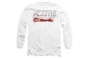 Dexter Unisex Adult Plastic Prediction T-Shirt (White) - UTTV11060