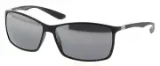 RAY-BAN LITEFORCE MATTE BLACK POLAR GREY SILVER MIR SUNGLASSES RB4179 601S82 NEW