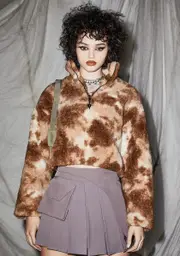 [DARKER WAVS] Reverb Desert Camo Sherpa Pullover