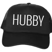Hubby Cap Hat Birthday Wedding Gift For the Groom Husband From Wife Bucks Party