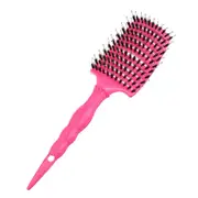 Large Curved Vent Hairbrush Comb For Detangling Blow Drying Scalp Massage