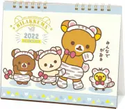San-X Rilakkuma 2022 Tabletop Desktop Desk Flip Calendar Chinese Zodiac Tiger