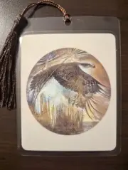 HAWK Animal Spirits Bookmark Oracle Card Boulet Art Deck New X-mas Gift Tarot
