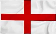 Storm&Lighthouse England Flag St George Flag English Flags 5ft x 3ft with Eyelets UK Flag