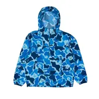 在飛比找Yahoo!奇摩拍賣優惠-RIPNDIP NERM CAMO BLUE 連帽風衣外套 