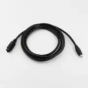 6ft Firewire 800 To 400 9 Pin to 4 Pin Male IEEE1394B BILINGUAL Cable 9P-4P 9-4
