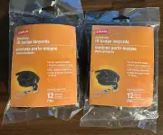 QTY 2 packs, SWIVEL CLIP ID BADGE LANYARD 36" - 12 Per Pack New Sealed 24 Total