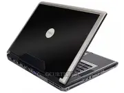 BLACK Vinyl Lid Skin Cover Decal fits Dell Precision M90 M6300 Laptop