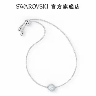 SWAROVSKI 施華洛世奇 Angelic 白金色典雅水晶手鏈