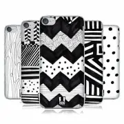 HEAD CASE DESIGNS BNW DOODLE HARD BACK CASE & WALLPAPER FOR APPLE iPOD TOUCH MP3