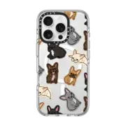 iPhone 16 Pro Clear Case MagSafe Compatible EXCUSE MY FRENCHIE