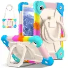 Shockproof Heavy Duty Stand Case with Strap For Samsung Galaxy Tab A7 Lite A8 A9