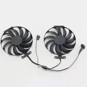 For ASUS RX6600 6600XT 6700XT DUAL V2 OC Graphics Card Cooling Fan T129215SU NEW