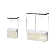 Sealed Grain Container Rice Dispenser Wall Mounted Storage Box