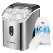 Electric Portable Compact Countertop Automatic Chewable Nugget Ice Cube Maker Ma