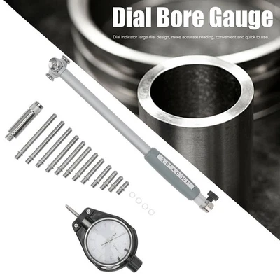 ⊹Dial Bore Gauge Hole Indicator Measuring Engine Cylinder Tool Kits 2‑6in X