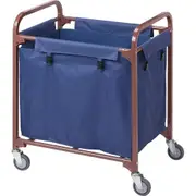 TCS Linen Laundry Housekeeping Multi-Purpose Trolley Cart Ball Bearing Wheels