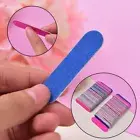100pcs Mini Nail Files Nail Disposable Cuticle Remover Buffers Nail Art Tool/fw