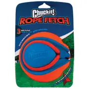 Chuckit Rope Fetch Dog Toy- Orange orange