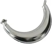 TDR Moon Chamber Muffler for 2 Stroke 49cc 66cc 70cc 80cc Engine Kit Motorized Push Bike with Gasket, High Performance Chrome Exhaust Pipe