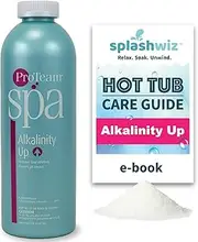 ProTeam Spa Alkalinity Increaser for Hot Tub to Keep Alkalinity Up for hot tub spa - with SplashWiz Spa & Hot Tub Chemicals Care Guide e-Book - Made in USA (2 lb)