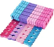 FOMIYES Toe Dividing Tool 24pcs Toe Separators for Nail Polish Pedicure Toe Divider Comfortable Sturdy