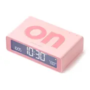 Lexon Flip Mini Reversible Alarm Clock (Pink)
