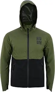 [RUUN] Men’s Cycling Jacket Running Casual Sports Jacket Water Resistant Waterproof Air Breath high viz-lightweight Raincoat